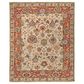 Feizy Carrington 7"9" x 9"9" Beige and Rust Area Rug, , large