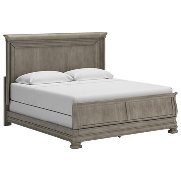 Signature Design by Ashley Lexorne California King Sleigh Bed in Light Gray, , large