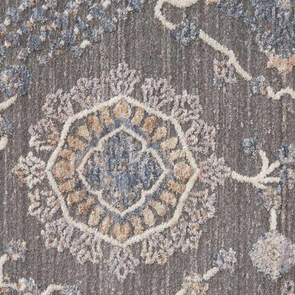 Feizy Thackery 7&#39;10&quot; x 9&#39;10&quot; Charcoal and Beige Area Rug, , large