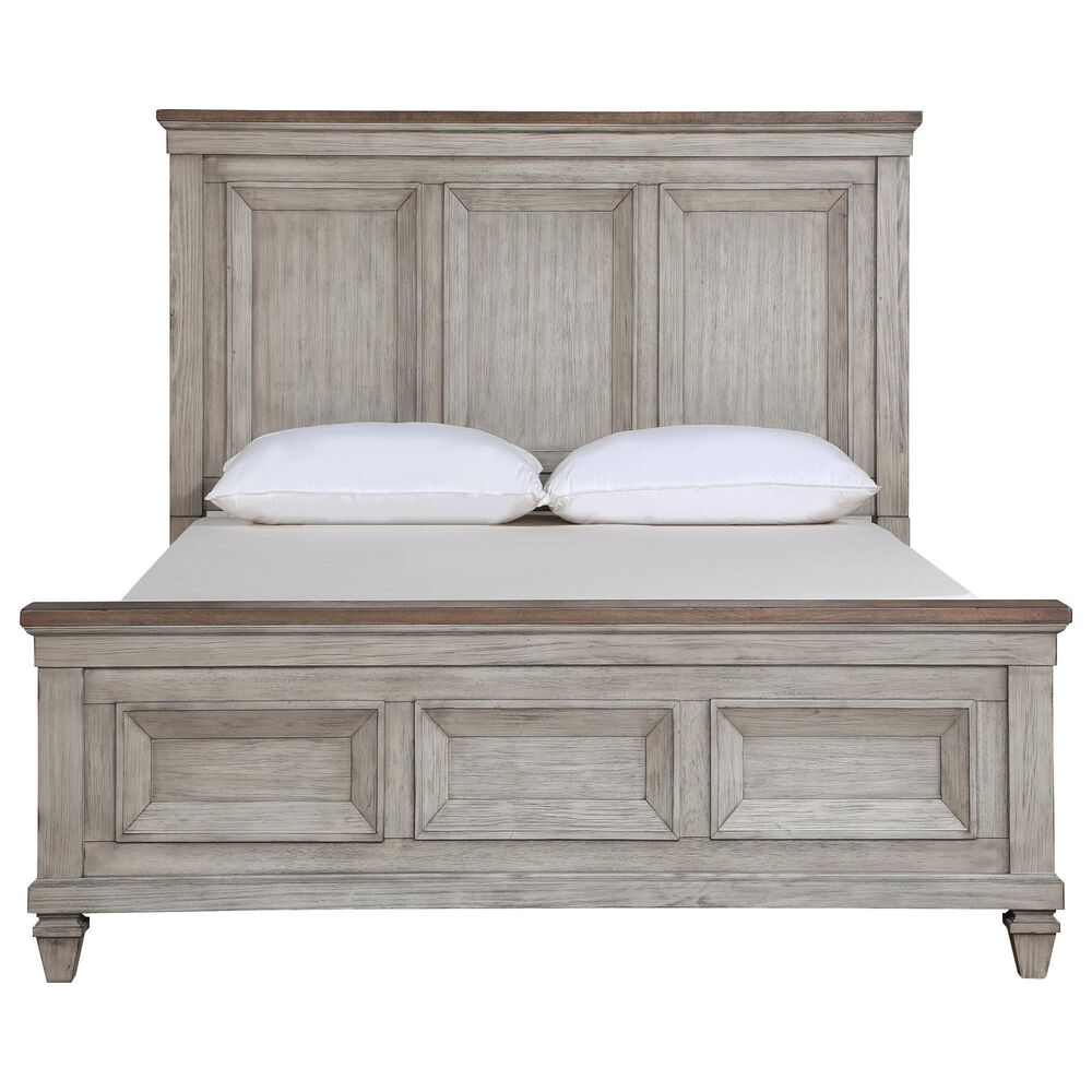 New Heritage Design Mariana Queen Bed in Vintage Creme, , large