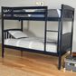 Sable Home Claire Twin over Twin Bunk Bed in Navy, , large
