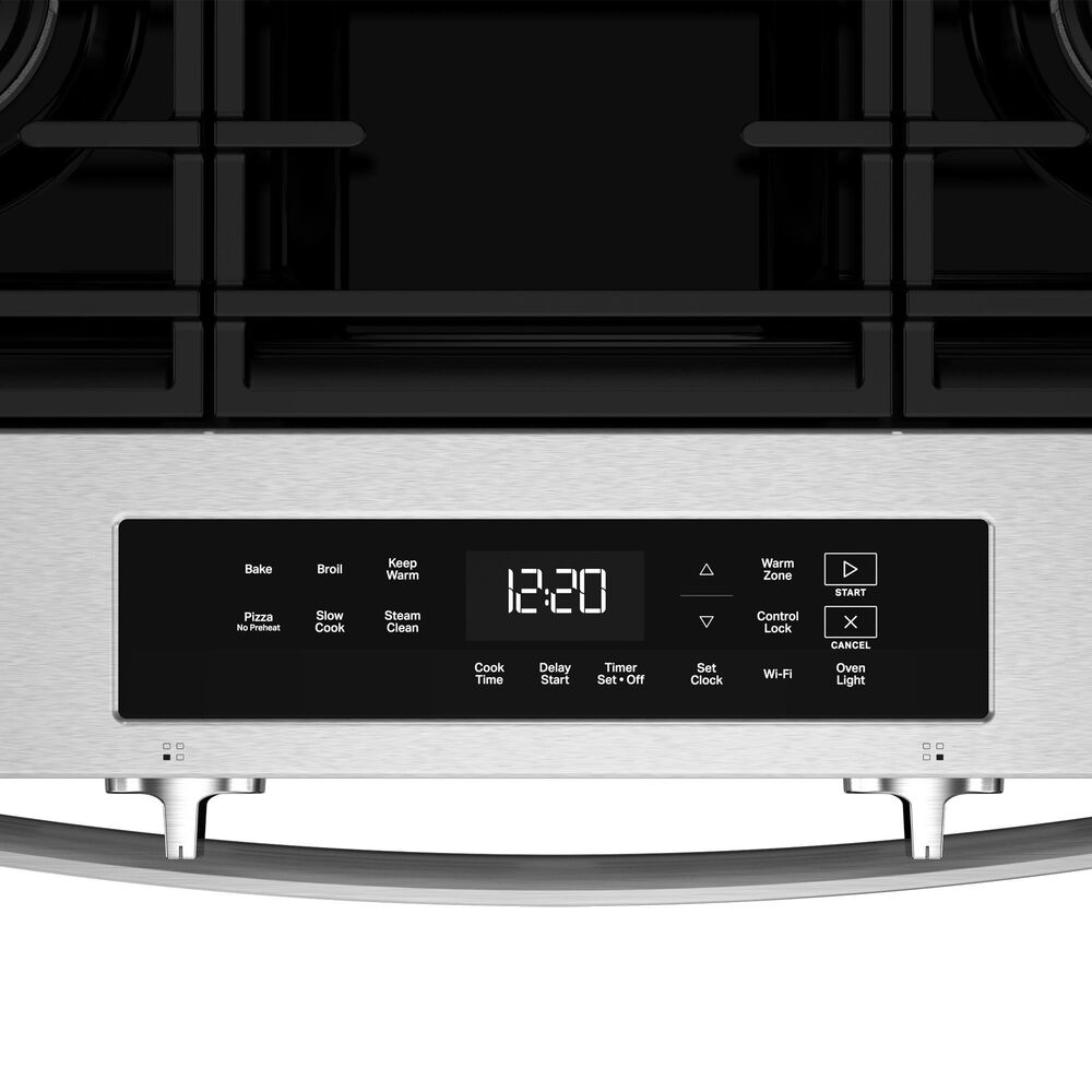 Whirlpool 30" Gas Range in Stainless Steel, , large