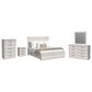 Mayberry Hill Avalanche 5-Piece King Bedroom Set in Antique White, , large