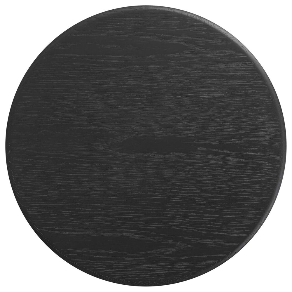 Four Hands Rosenell End Table in Black Oak, , large