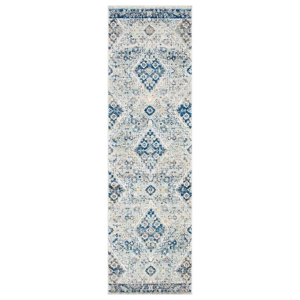 Safavieh Madison MAD616F 2"3" x 12" Grey and Cream Runner, , large