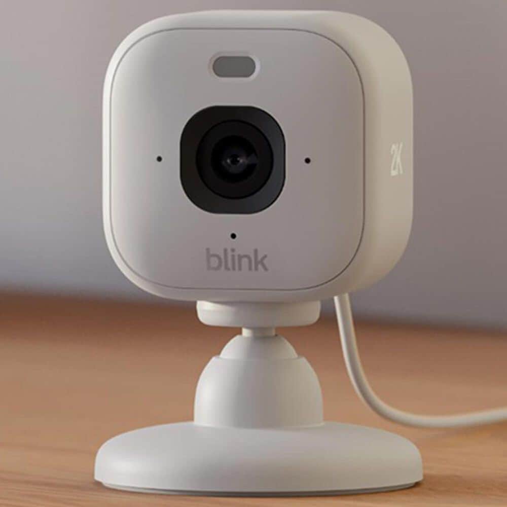 Blink Mini 2K+ Security Camera in White, , large