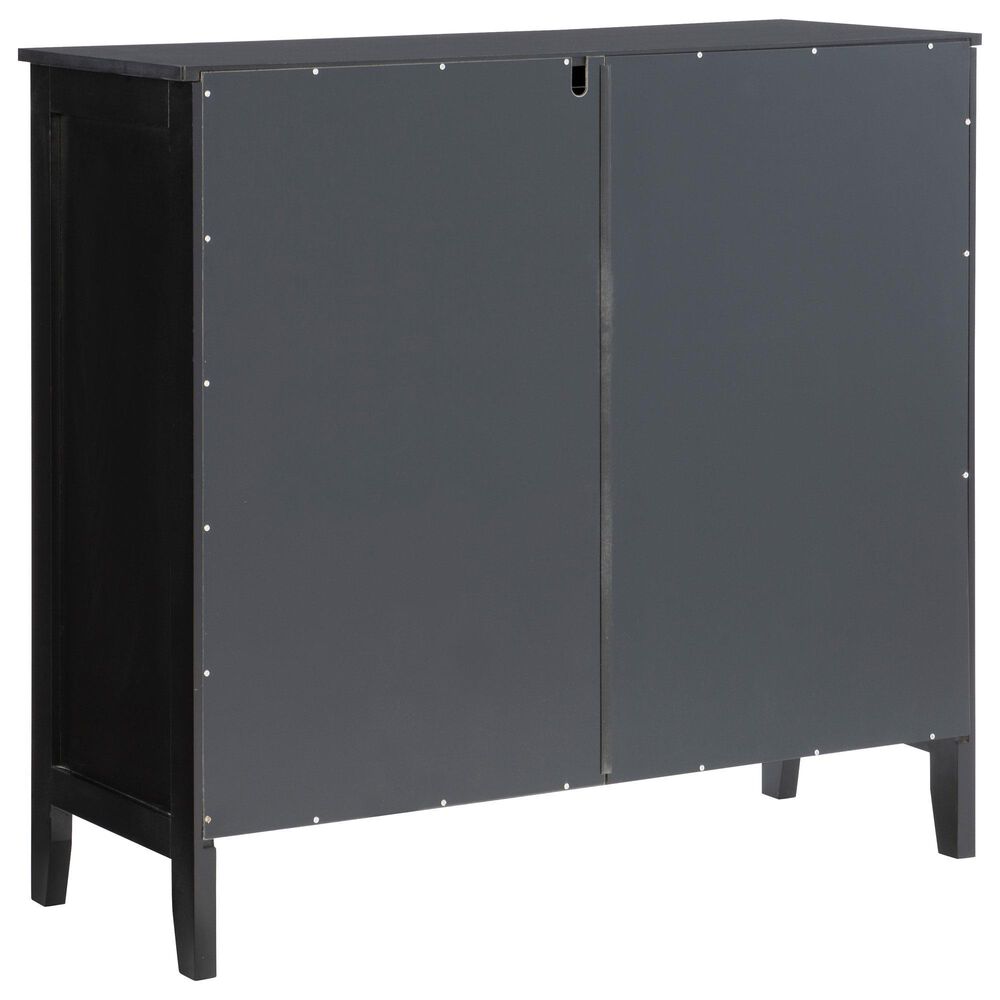 Linon Home Decor Fetti Large Cabinet in Black, , large