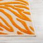Nourison Aloha ALH04 9"6" x 13" Orange Area Rug, , large