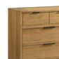 Hawthorne Furniture Newport 3-Piece Queen Panel Bedroom Set in Natural Oak, , large