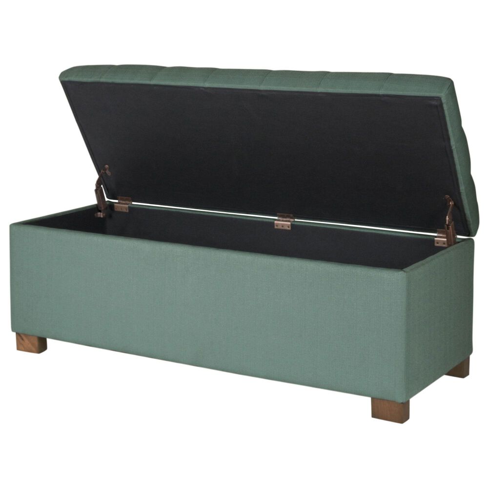 Kinfine Storage Bench in Teal, , large