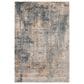 Surya Cardiff CDF-2305 Medium Gray, Light Blue, Mustard, Dark Blue, Dusty Pink and Rust 6"7" x 9"6" Area Rug, , large
