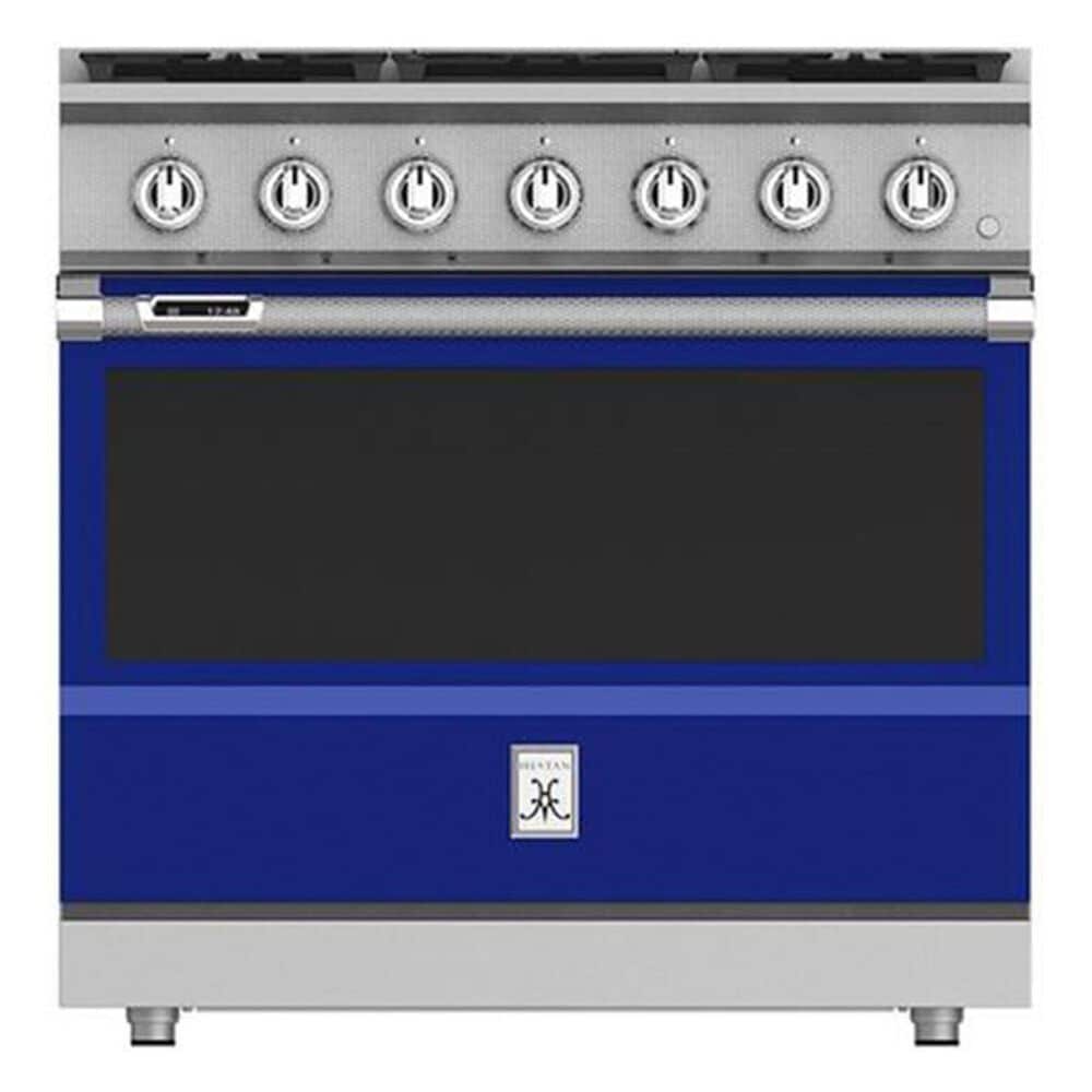 Hestan 36" 5-Burner Dual Fuel Range in Prince, , large