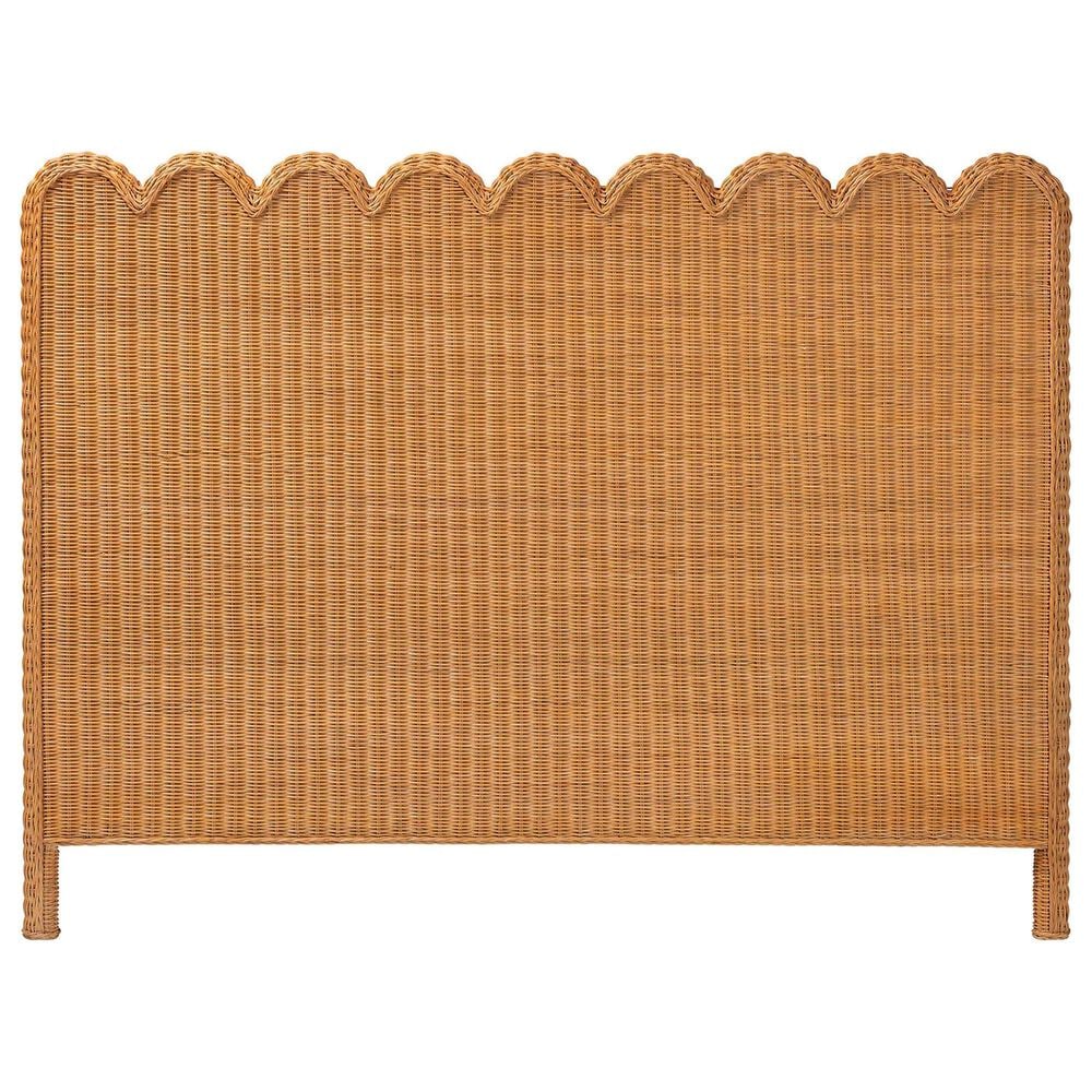 Baxton Studio Maritza King Standalone Headboard in Light Honey, , large