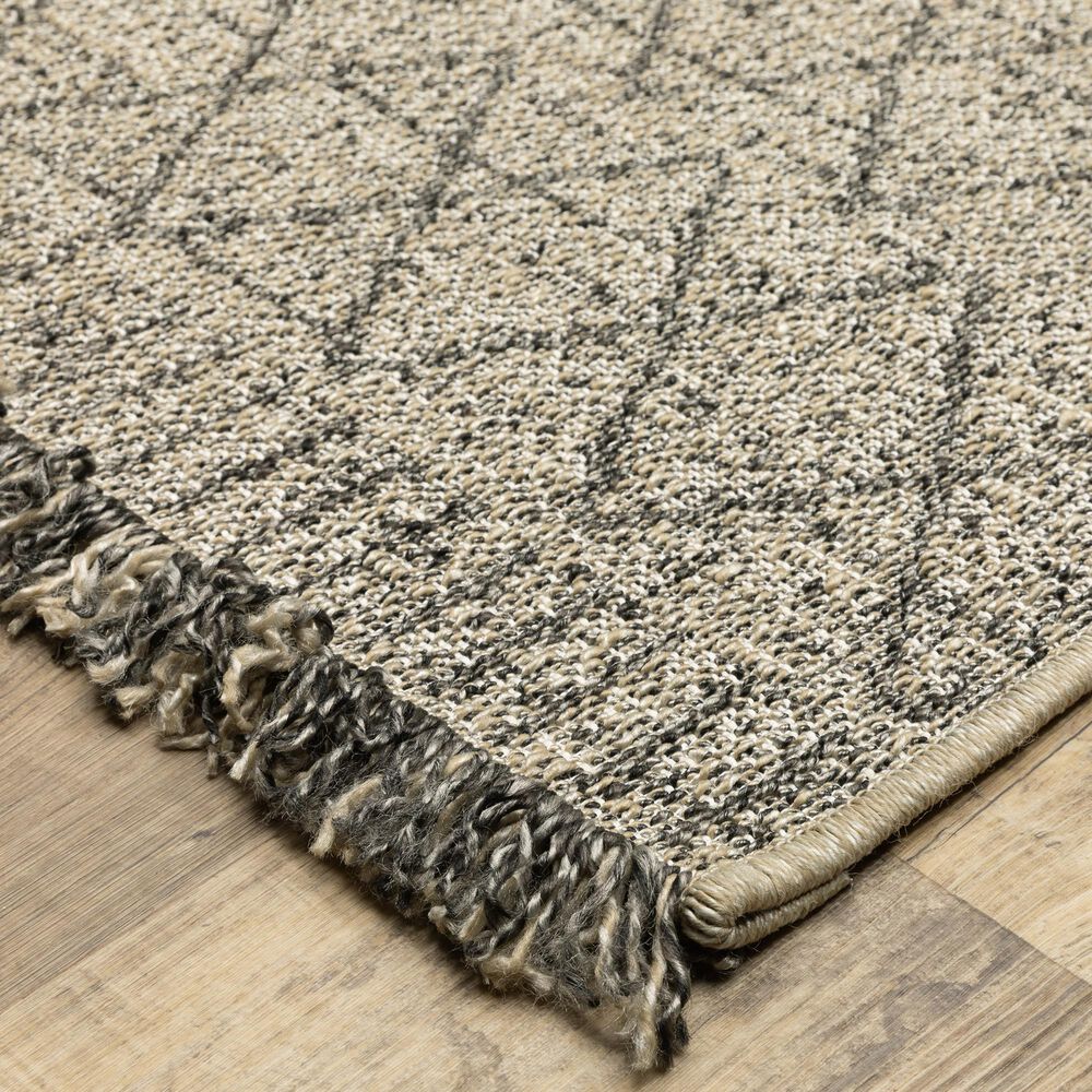Oriental Weavers Gillian 5560J 1&#39;10&quot; x 7&#39;6&quot; Beige Runner, , large