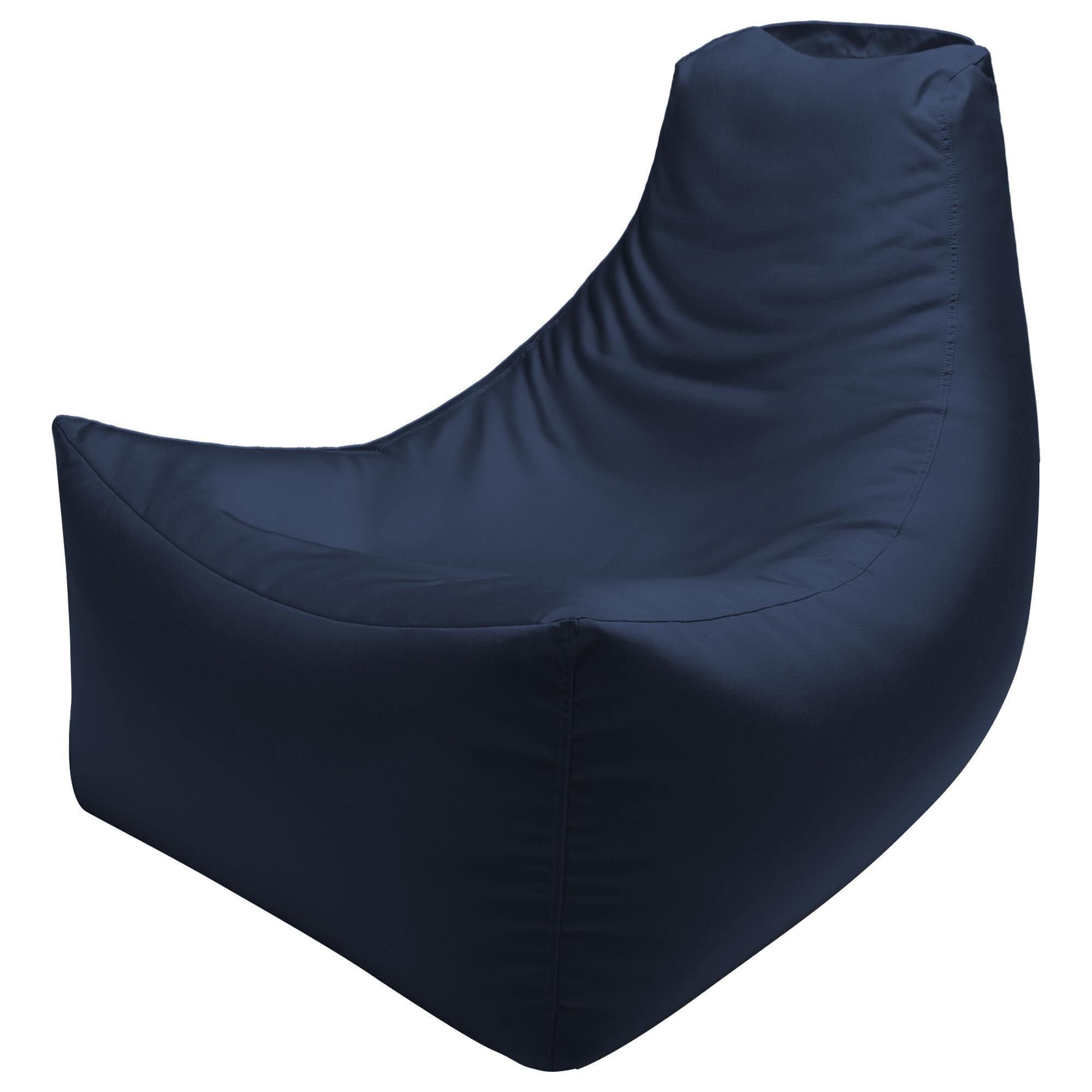 Dark blue deals bean bag chair