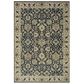 Oriental Weavers Raleigh 8026P 6"7" x 9"6" Navy and Ivory Area Rug, , large