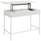 OSP Home Contempo Sit-To-Stand Adjustable Height Desk in White Oak, , large