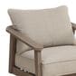 Ashley Harmony Headlands Outdoor Swivel Lounge Chair with Cushion in Natural and Gray, , large