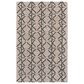 Feizy Enzo 8" x 11" Charcoal and Gray Area Rug, , large