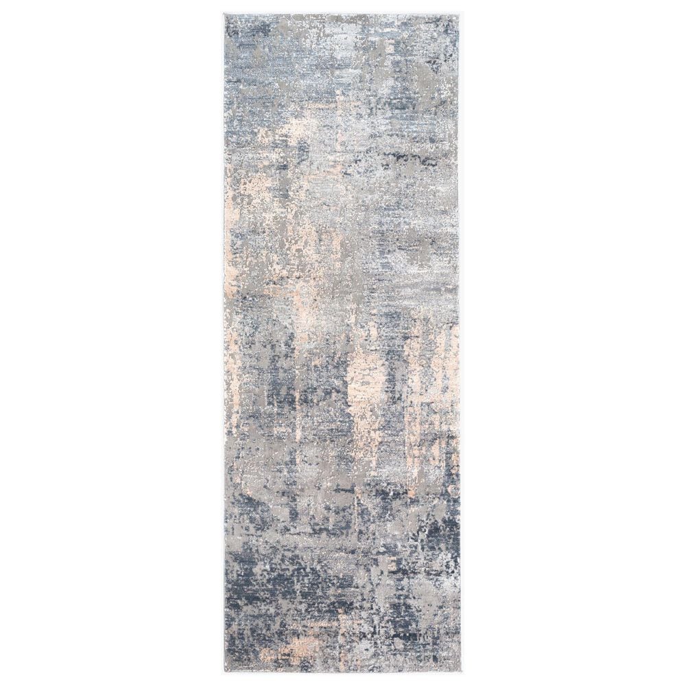 Surya Alpine 2"7" x 7"3" Gray, Charcoal, Light Gray and Taupe Runner, , large