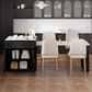 HOMLUX 83" Kitchen Island in Black, , large