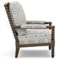 Lexington Furniture Ocean Breeze Maarten Accent Chair in Tan, Teal and Green, , large