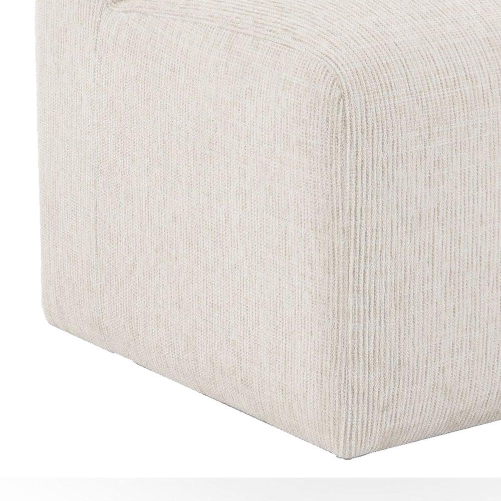 Classic Home Brighton Caster Chair in Beige Vanilla, , large