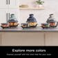 Ninja Crispi 4-In-1 Portable Glass Air Fryer Cooking System in Stone, , large
