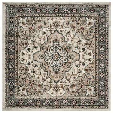 Safavieh Lyndhurst 7" Square Cream and Beige Area Rug, , large