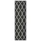 Oriental Weavers Marina 7763K 2"3" x 7"6" Black and Ivory Runner, , large