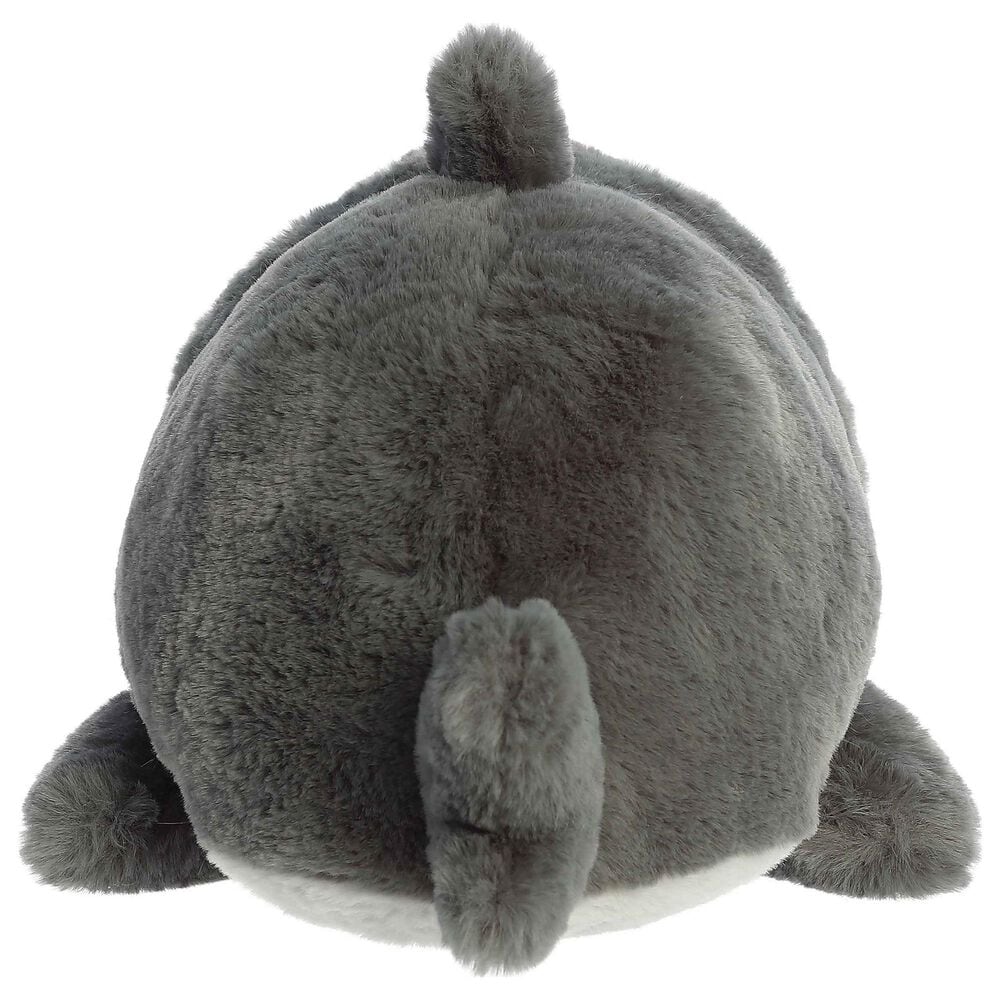 Aurora 10&quot; Sebastian Shark Stuffed Animal in Deep Sea Gray and White, , large