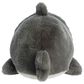 Aurora 10" Sebastian Shark Stuffed Animal in Deep Sea Gray and White, , large
