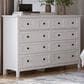 Urban Home Grace 8-Drawer Dresser in Snowfall White, , large
