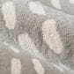 Momeni Delmar 2" x 8" Gray Runner Rug, , large
