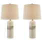 Lite Source Noelle Table Lamp in White (Set of 2), , large