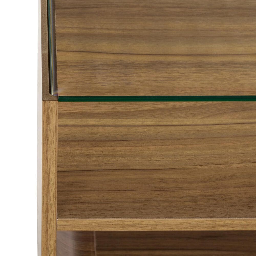 Safavieh Acres End Table in Dark Oak, , large