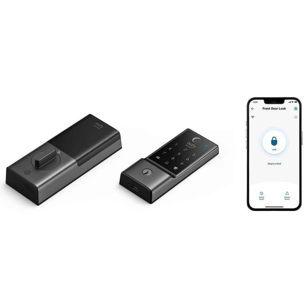eufy C220 Security Smart Lock in Black, , large