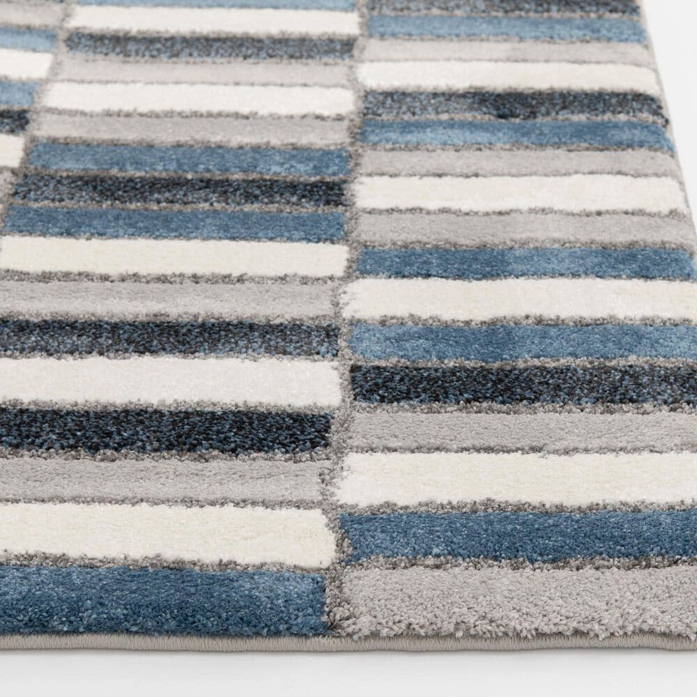 Central Oriental Trisha Yearwood Relax Vigo Buff and Dusk 7&#39;10&quot; x 9&#39;10&quot; Area Rug, , large