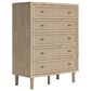 Ashley Cielden 5-Drawer Chest in Tan, , large