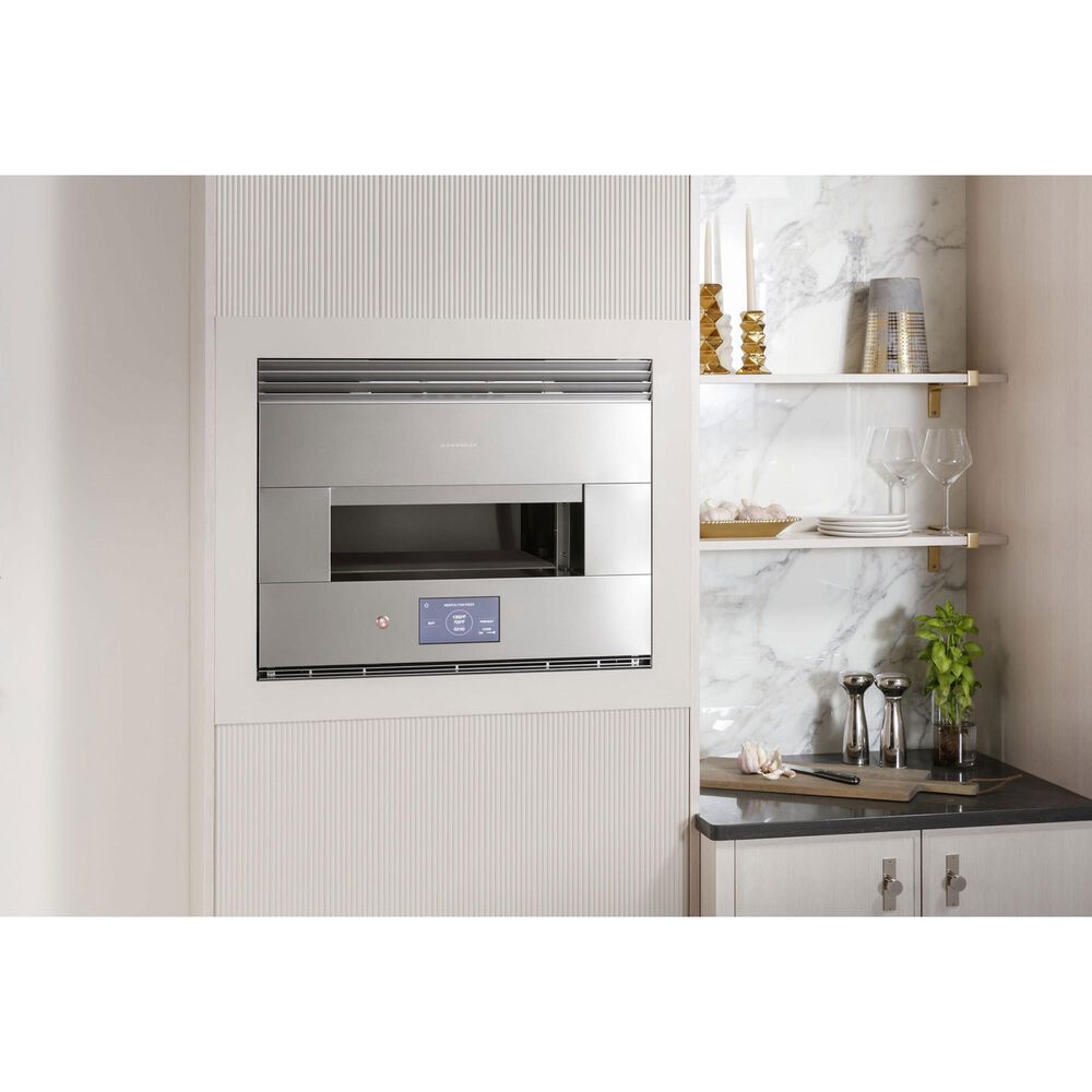 Monogram 30&quot; Smart Flush Hearth Electric Single Wall Oven in Stainless Steel, , large