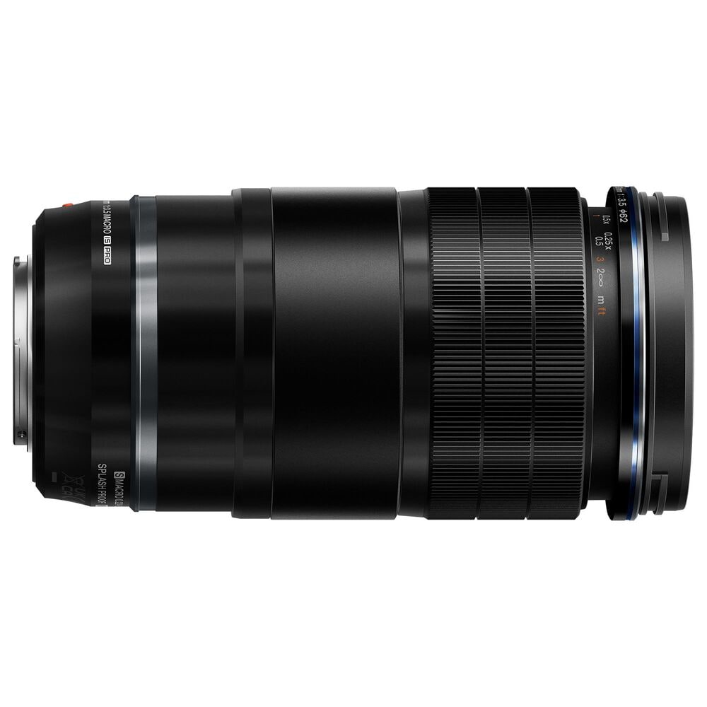 OM- System M.Zuiko Digital ED 90mm f/3.5 Macro IS Pro Lens in Black, , large