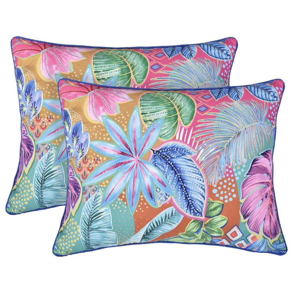 J. Queen New York Hanalei 3-Piece Full/Queen Comforter Set in Turquoise, , large