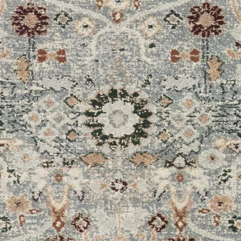Balta Rugs Reverie Karlovich Blue and Rust 5'3" x 7' Area Rug, , large