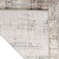 Nourison Infinity IFN02 2"2" x 7"6" Ivory, Grey and Blue Runner, , large