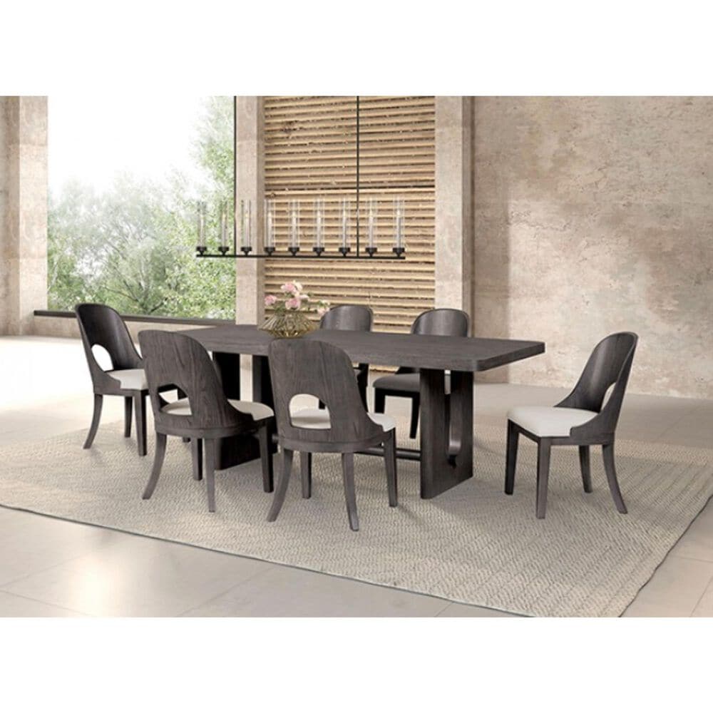 Furniture of America Sterling West Side Chair in Ash Gray &#40;Set of 2&#41;, , large