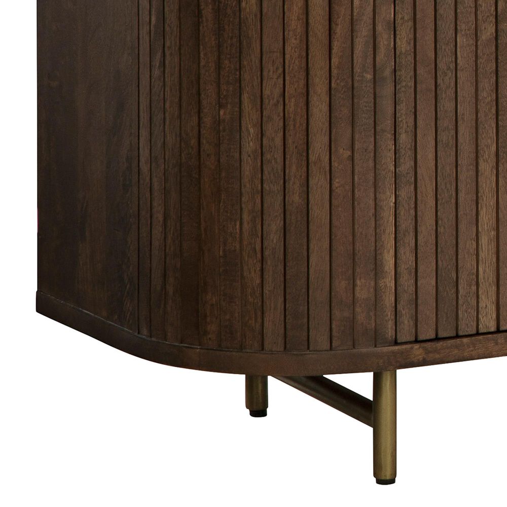 Ashley Amickly 68&quot; Accent Cabinet in Dark Brown, , large