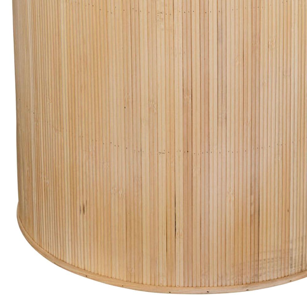 Splendor Living Vantage Bamboo Accent Side Table in Natural, , large