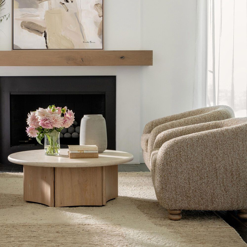 Blue Sun Designs Peggy Occasional Chair in Paris Latte, , large