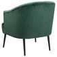 Zuo Modern Ranier Accent Chair in Green Velvet, , large