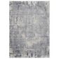 Nourison Rustic Textures RUS06 5"3" x 7"3" Grey and Beige Area Rug, , large